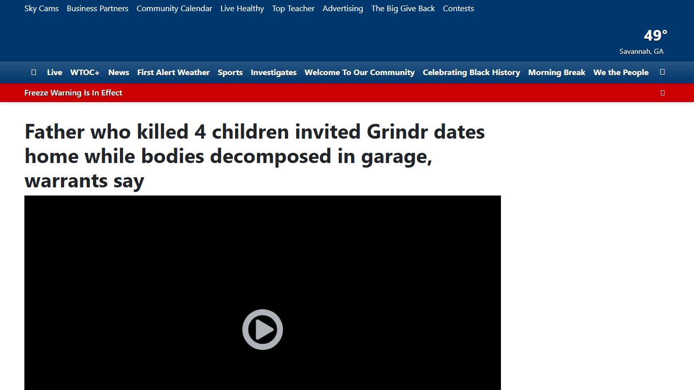 Father who killed 4 children invited Grindr dates home while bodies decomposed in garage, warrants say